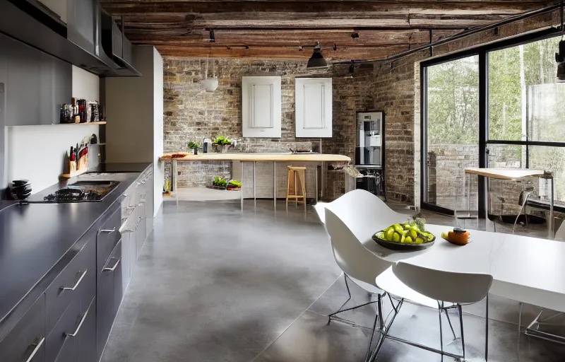 From sketch to modern kitchen — after